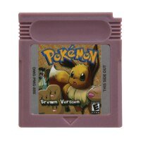Brown Version D Pokemon GBC Game Cartridge 16 Bit Video Game Console Card Battle Factory Blue Kaizo