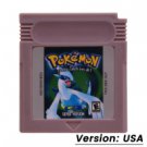 Silver USA Pokemon GBC Game Cartridge 16 Bit Video Game Console Card