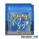 Crystal ITA Pokemon GBC Game Cartridge 16 Bit Video Game Console Card