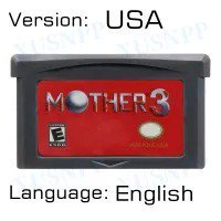 Mother 1 2 USA grey GBA DS 2DS 3DS NDSL 32-bit Video Game Cards Memory Cards Ink Cartridges Mother