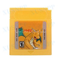 Orange pokemon Prism Battle Factory Cock 16 Bit GBC Video Game Cartridge Console Card English