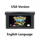 GBA Game Cartridge 32 Bit Video Game FireRed Rocket Unbound Radical Red Sienna Sweet,Quetzal