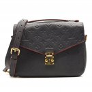 LOUIS VUITTON Empreinte Pochette Metis Marine Rouge