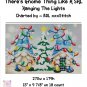Hanging The Lights ~ Exclusive cross stitch pattern