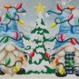 Hanging The Lights ~ Exclusive cross stitch pattern