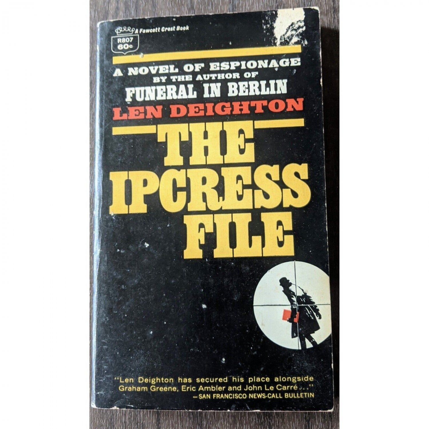 The Ipcress File by Len Deighton Book