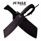 Jungle Master Tactical Cleaver Machete Knife - 15.75"