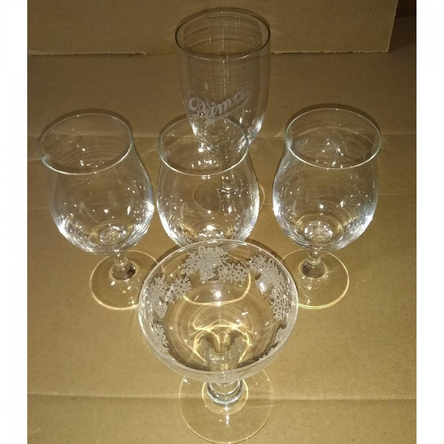 Wine Glasses Variety Set of 5