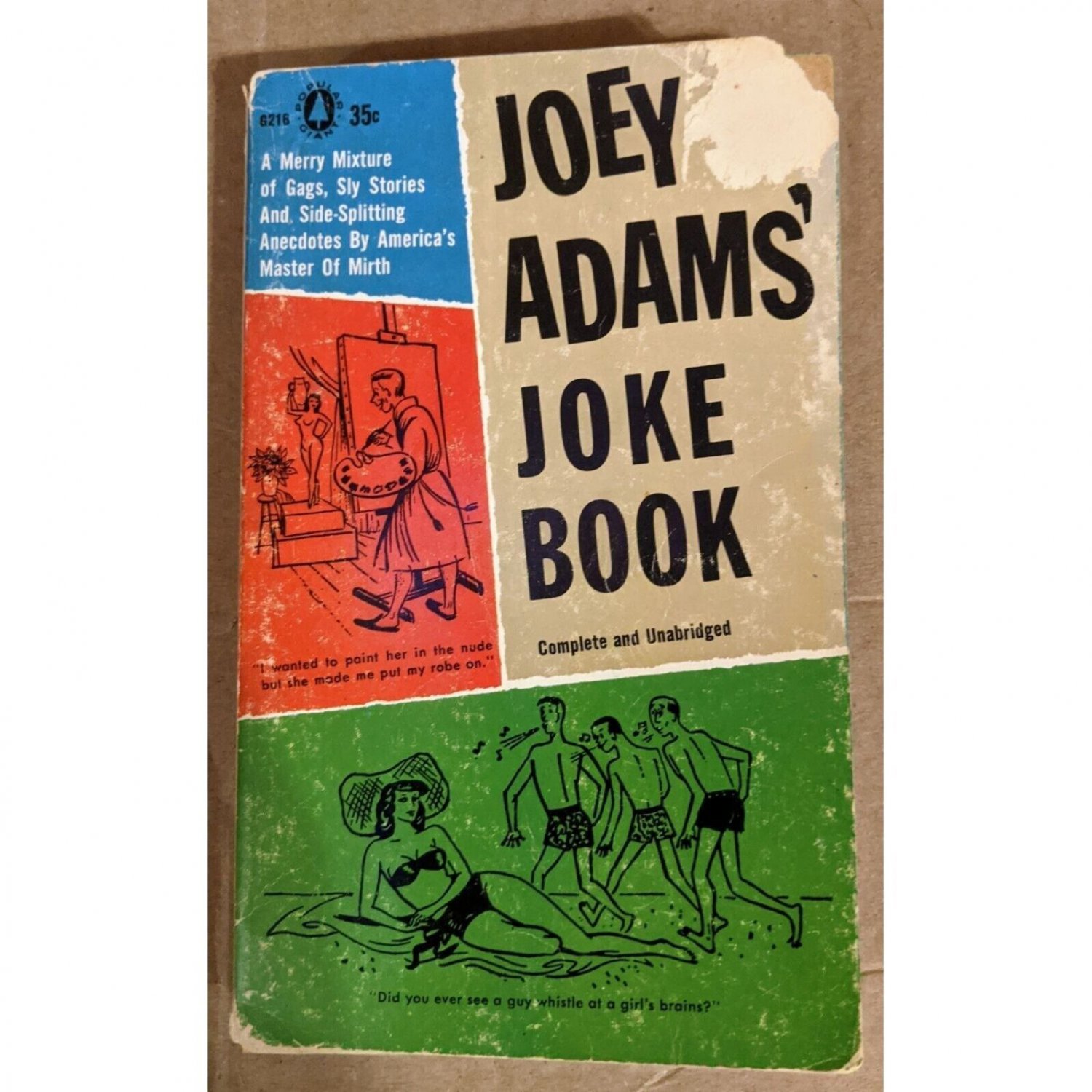 Antique Joey Adams' Joke Book