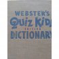 Webster's Quiz Kids Dictionary 1941