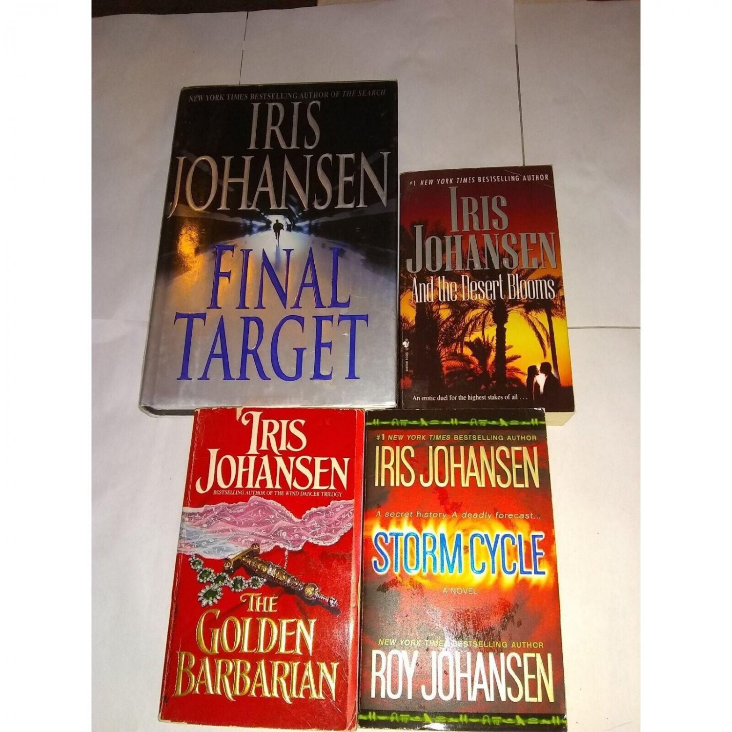 Iris Johansen Suspense Books 4
