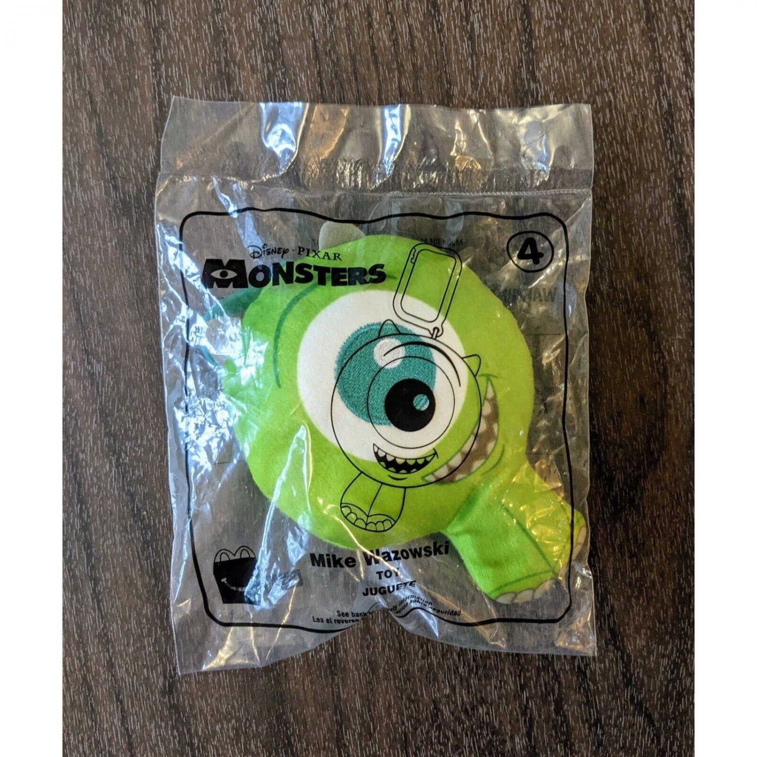 Mcdonalds Happy Meal Monsters Inc Mike Wazowski Toy