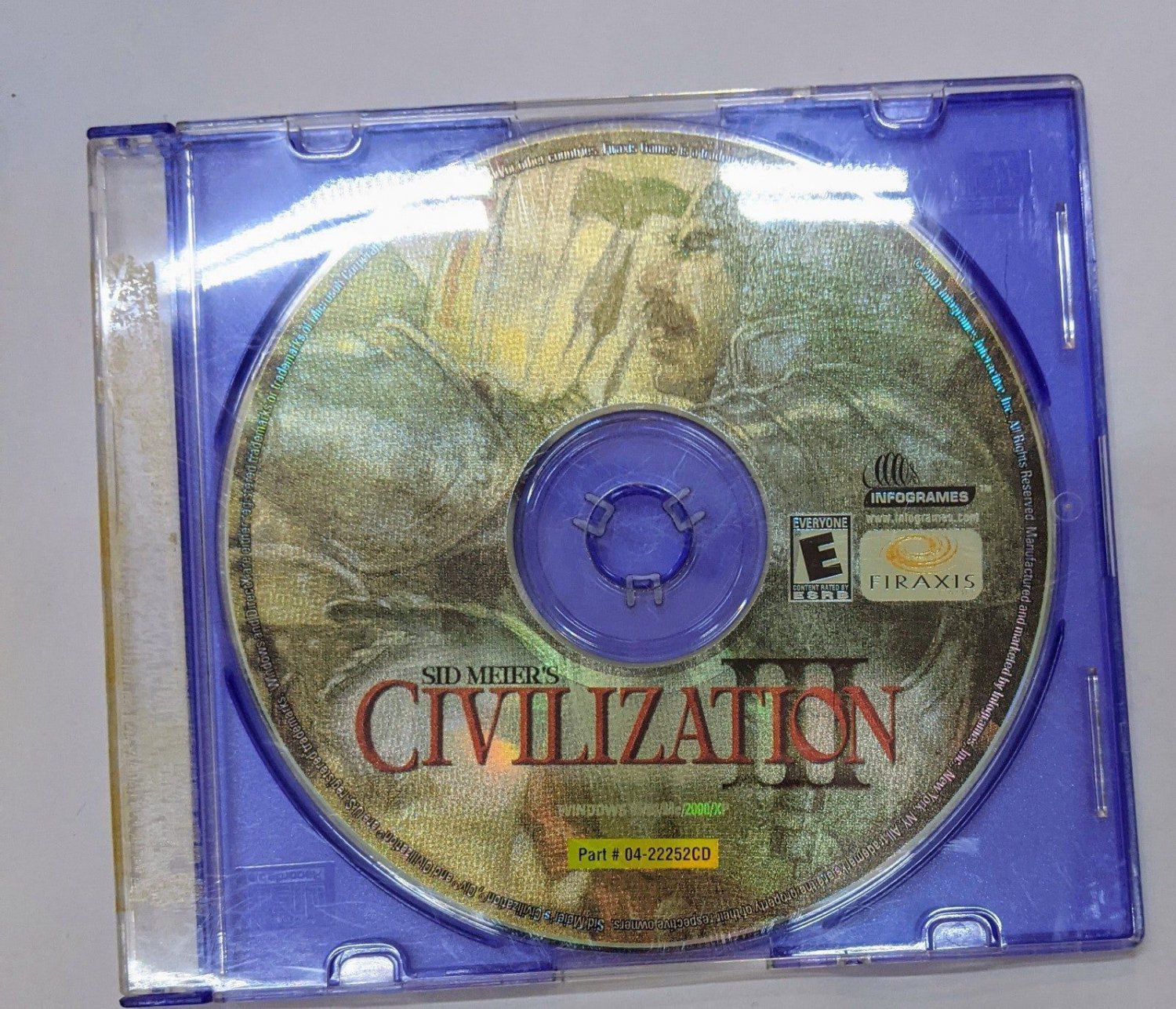 Sid Meier's Civilization III PC Game Disc Replacement