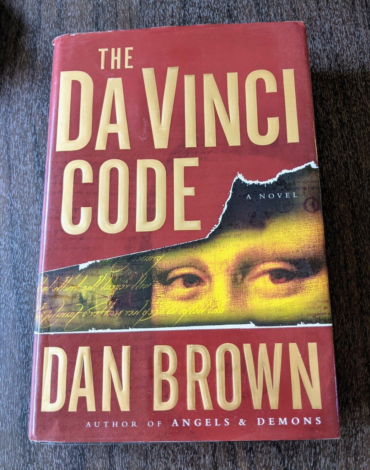 The Da Vinci Code by Dan Brown Hardcover Book