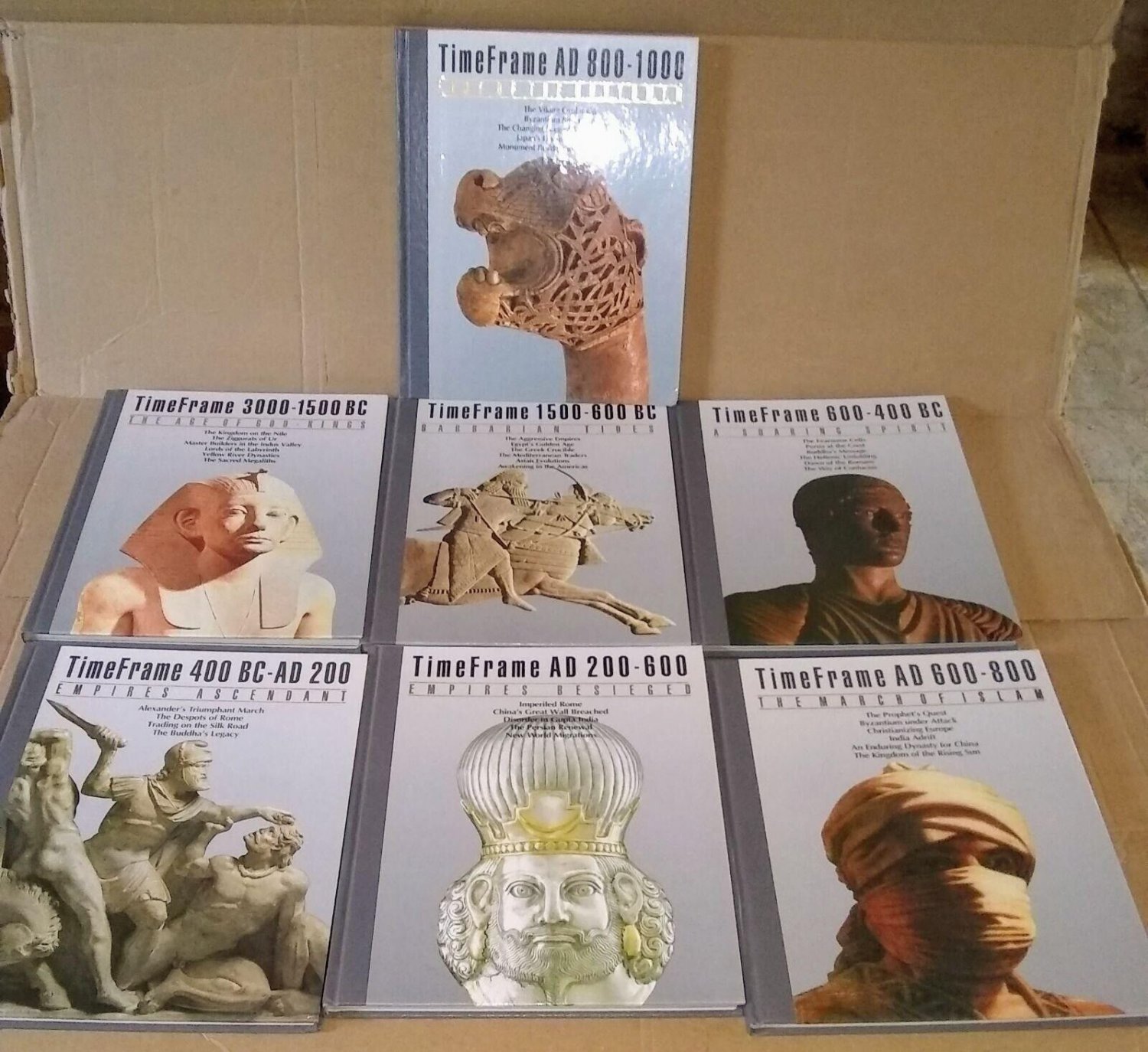 Time-Life Timeframe books 400BC-1500AD