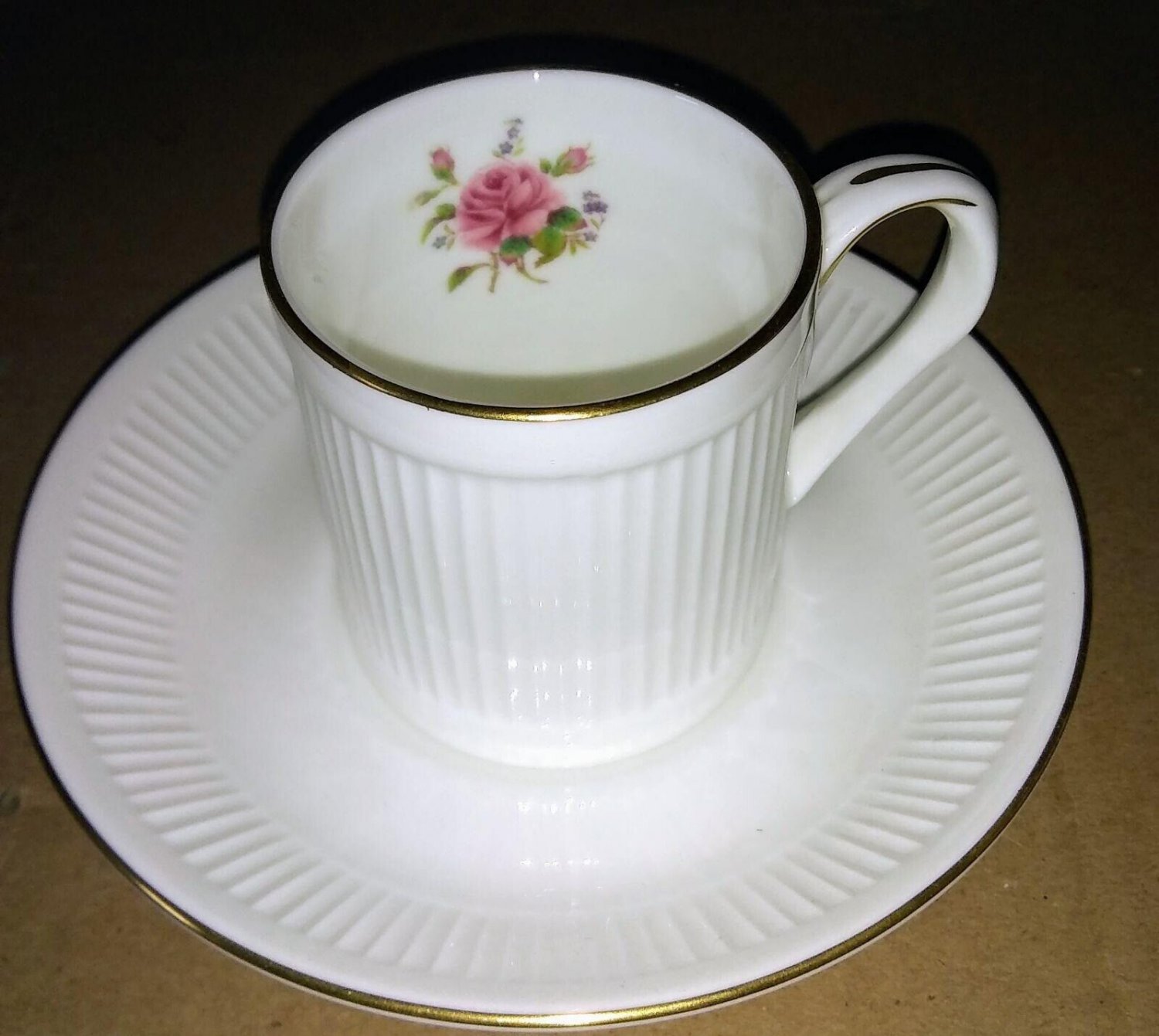 Staffordshire Danbury Cup & Saucer Set
