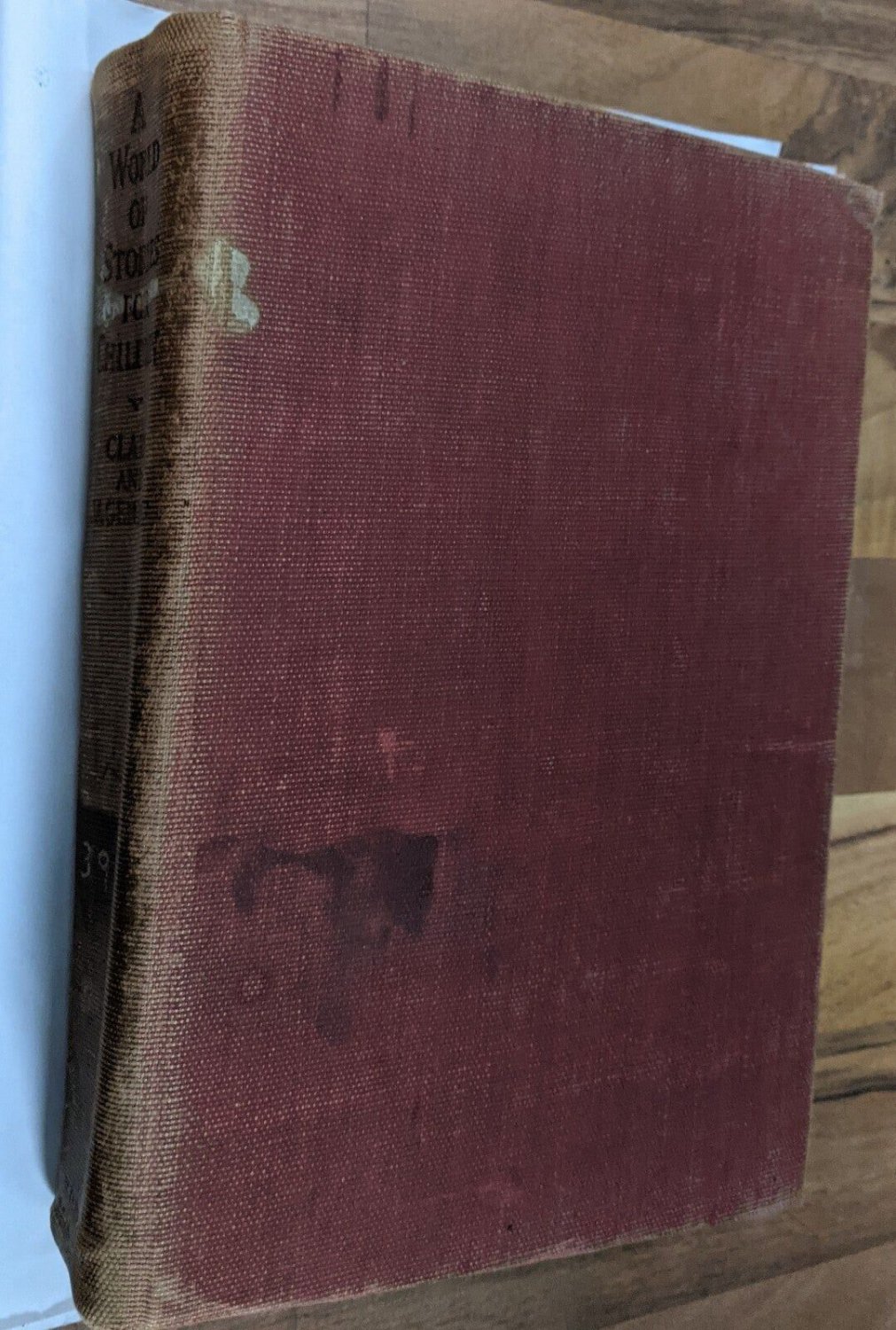 A World Of Stories For Children by Barrett H. Clark and M. Jagendorf AntiqueBook