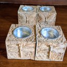 Natural Looking Candleholders Butterfly's & Dragonflys