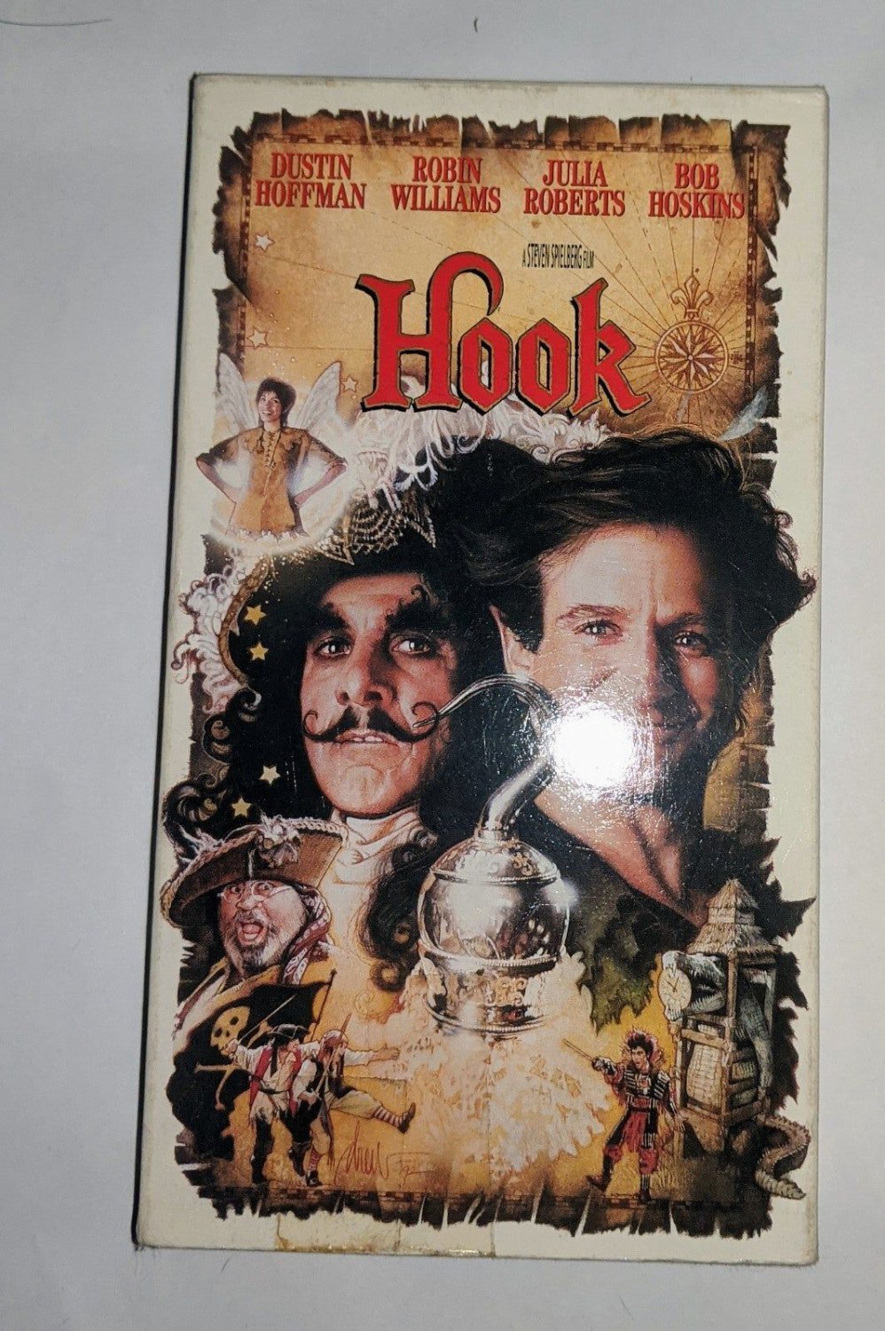 Hook Movie VHS Tape