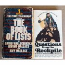 The Book of Lists and Questions From the Rockpile Quiz Book