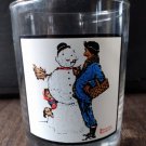 Norman Rockwell Arby's Pepsi Tumbler "Snow Sculpting"