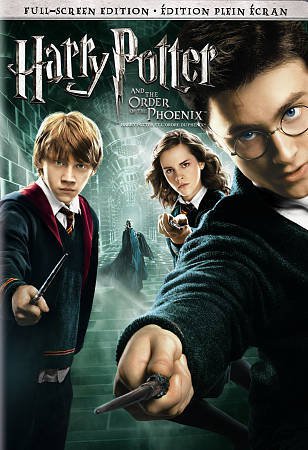 Harry Potter And The Order Of The Phoenix DVD movie