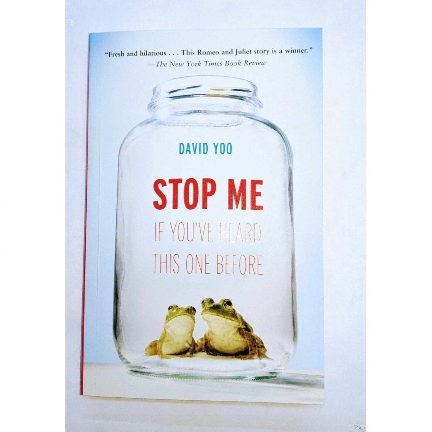 Stop Me If You've Heard This One by David Yoo Book (corner damaged)