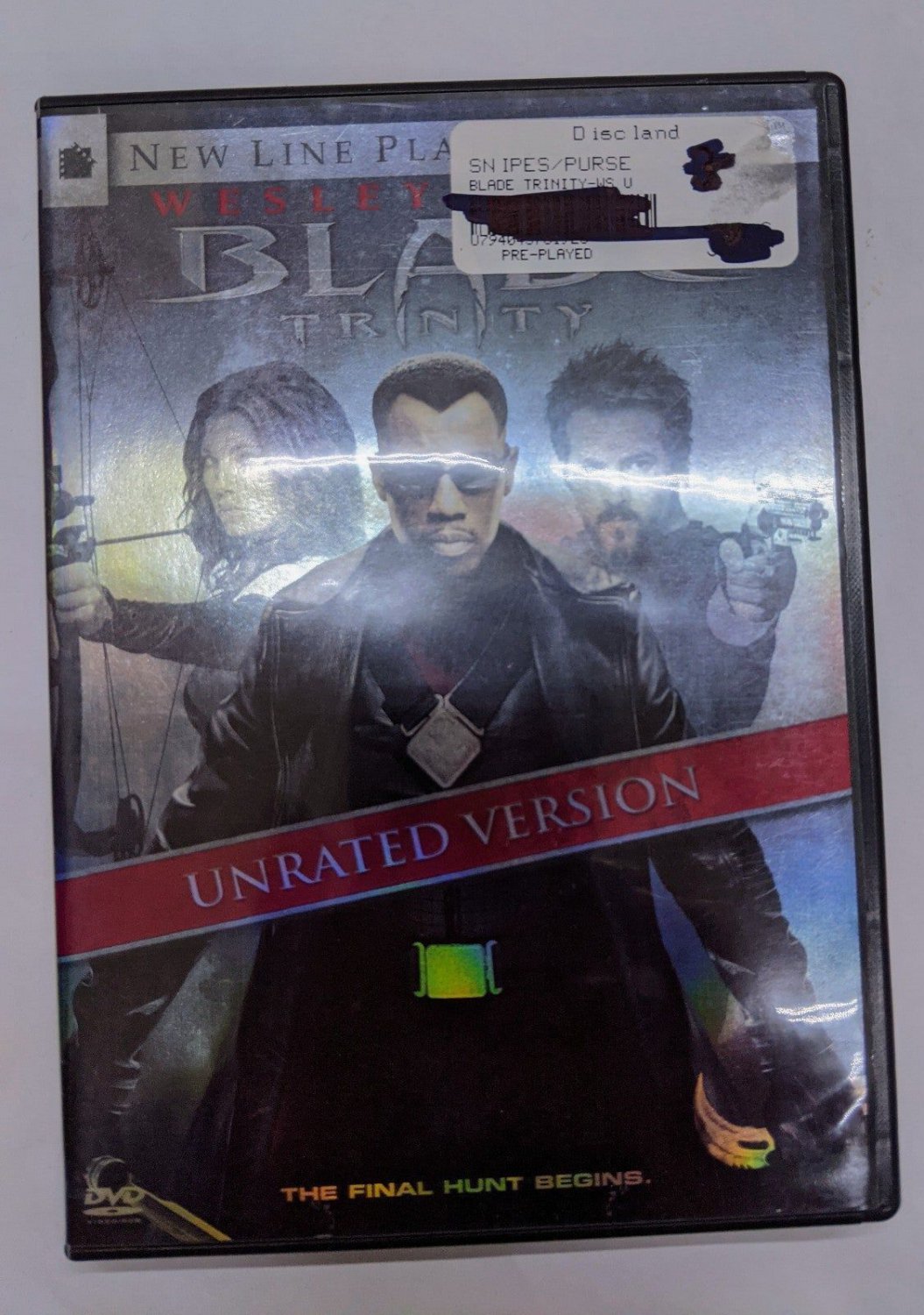 Blade Trinity DVD Movie