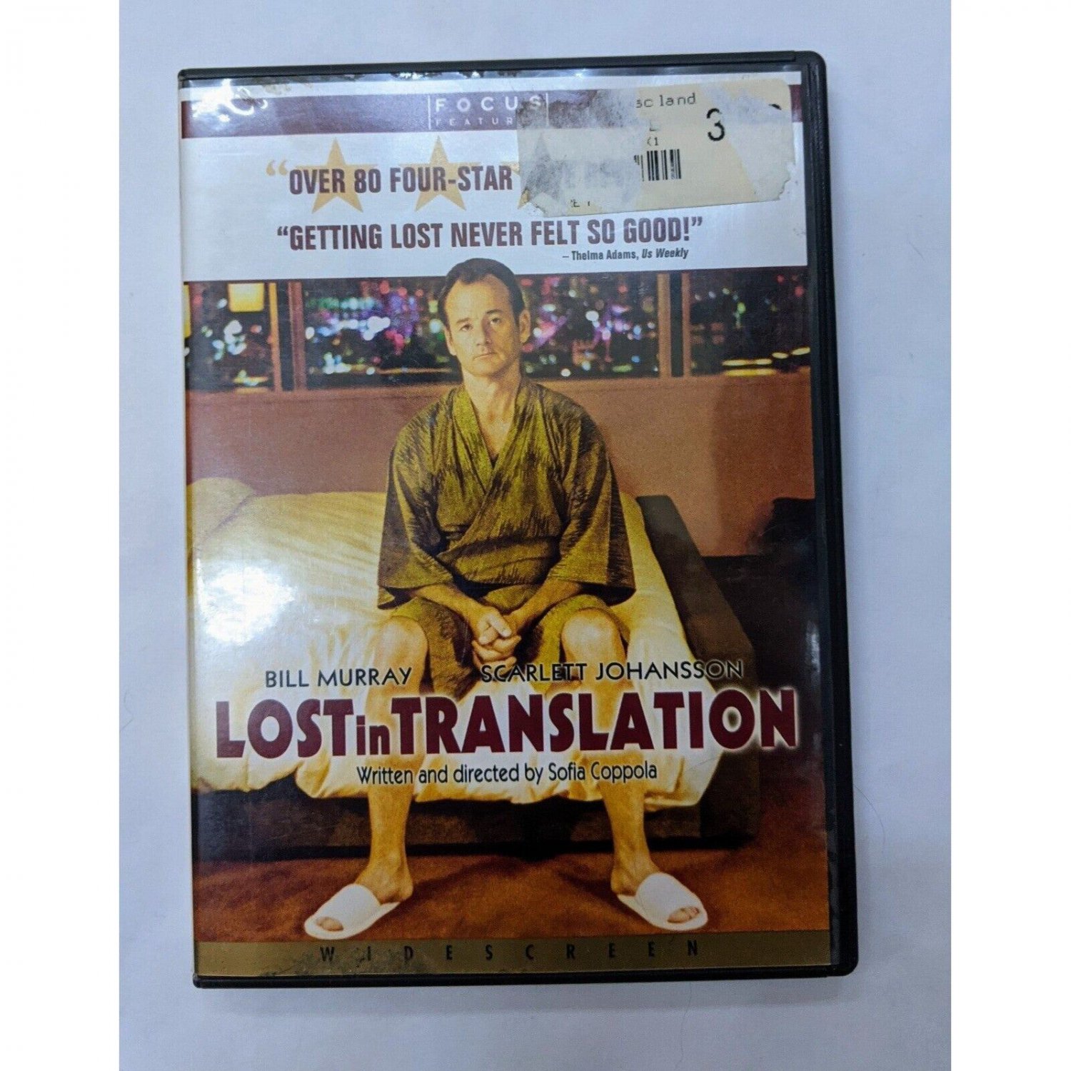Lost In Translation DVD movie