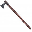 Hand Forged Gotland Viking Battle Axe - Fully Functional 30"
