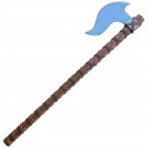 Hand Forged Fully Functional High Carbon Steel Battle Axe - 30" shaft / 9" blade