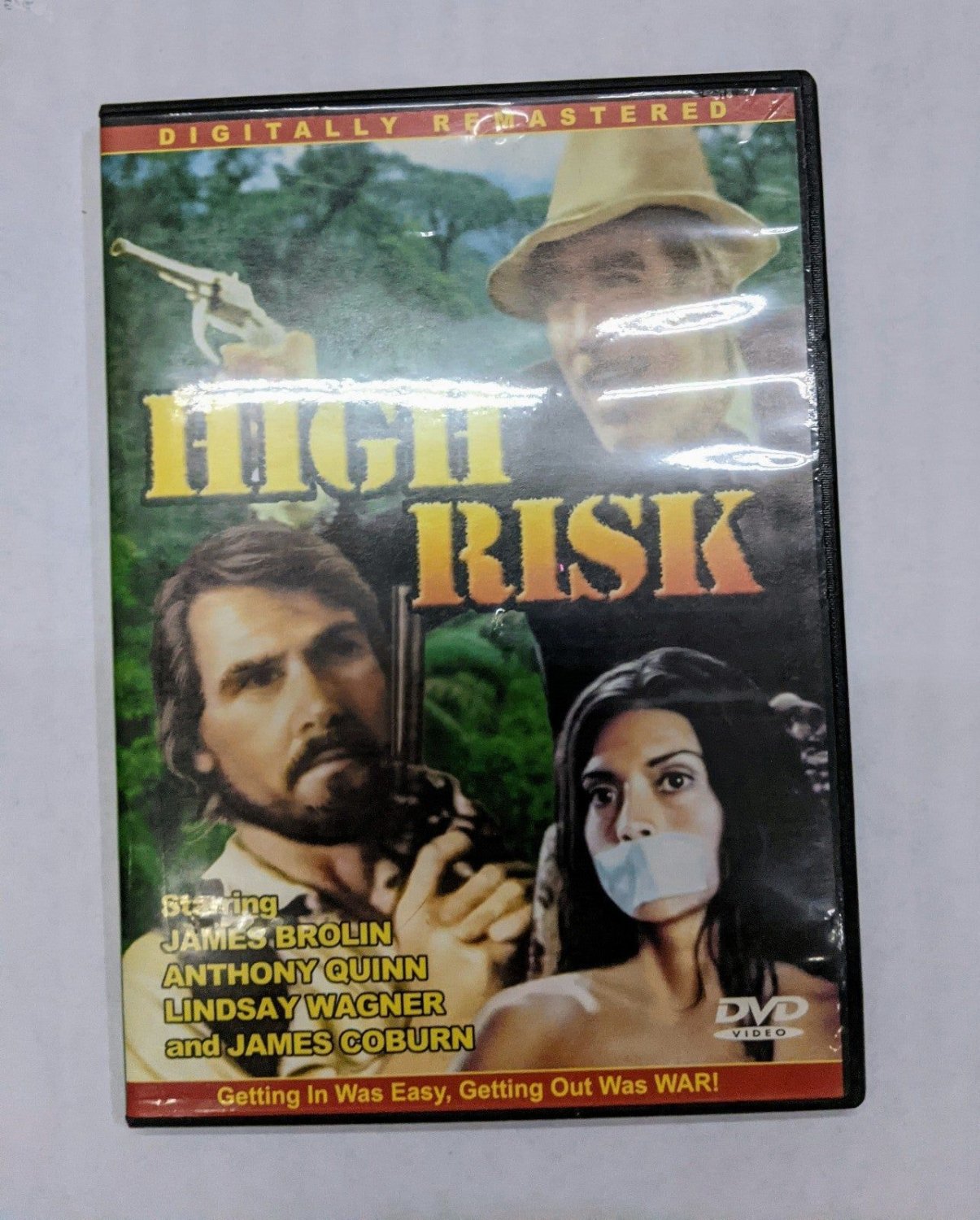 High Risk DVD Movie - Digital Remastered Unrated