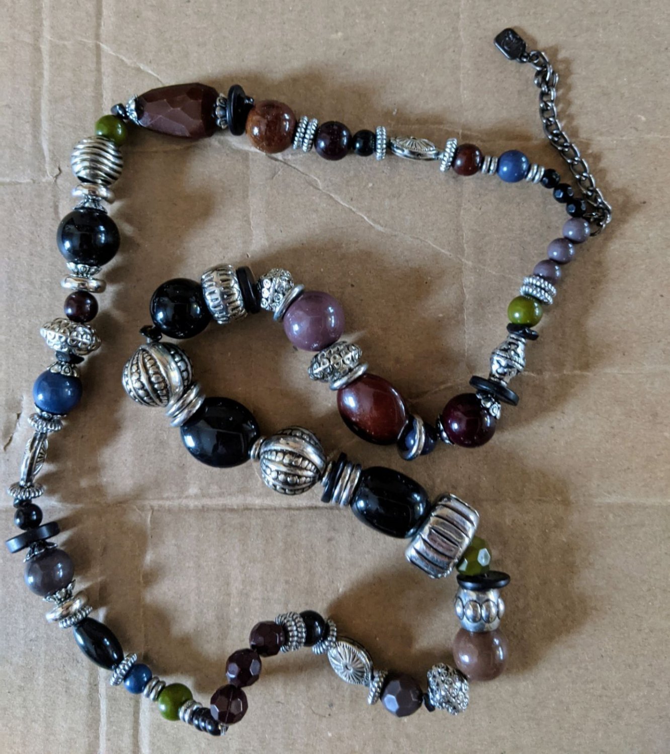 Handmade 35 Inches Bead Necklace .