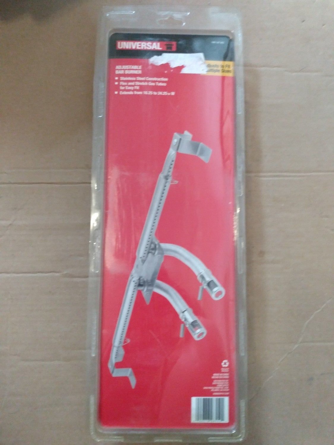 Nexgrill Ind. Universal Parts Adjustable Bar Burner Kit for Gas Grill