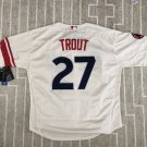 LA angels Mike Trout Jersey Cream color