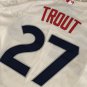 LA angels Mike Trout Jersey Cream color
