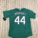 Seattle Mariners Rodriguez Jersey Green Large