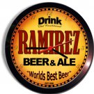 RAMIREZ  Beer and Ale Wall clock