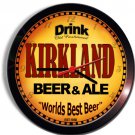 KIRKLAND Beer and Ale Wall clock