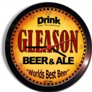 GLEASON Beer and Ale Wall clock