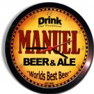 MANUEL Beer and Ale Wall clock
