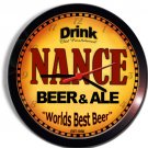 NANCE Beer and Ale Wall clock