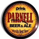 PARNELL Beer and Ale Wall clock