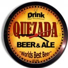 QUEZADA Beer and Ale Wall clock
