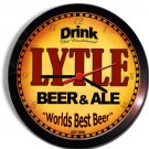 LYTLE Beer and Ale Wall clock