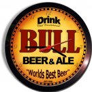BULL Beer and Ale Wall clock
