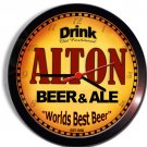 ALTON Beer and Ale Wall clock