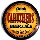 CARUTHERS Beer and Ale Wall clock