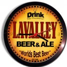 LAVALLEY Beer and Ale Wall clock