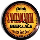 SANTAMARIA Beer and Ale Wall clock